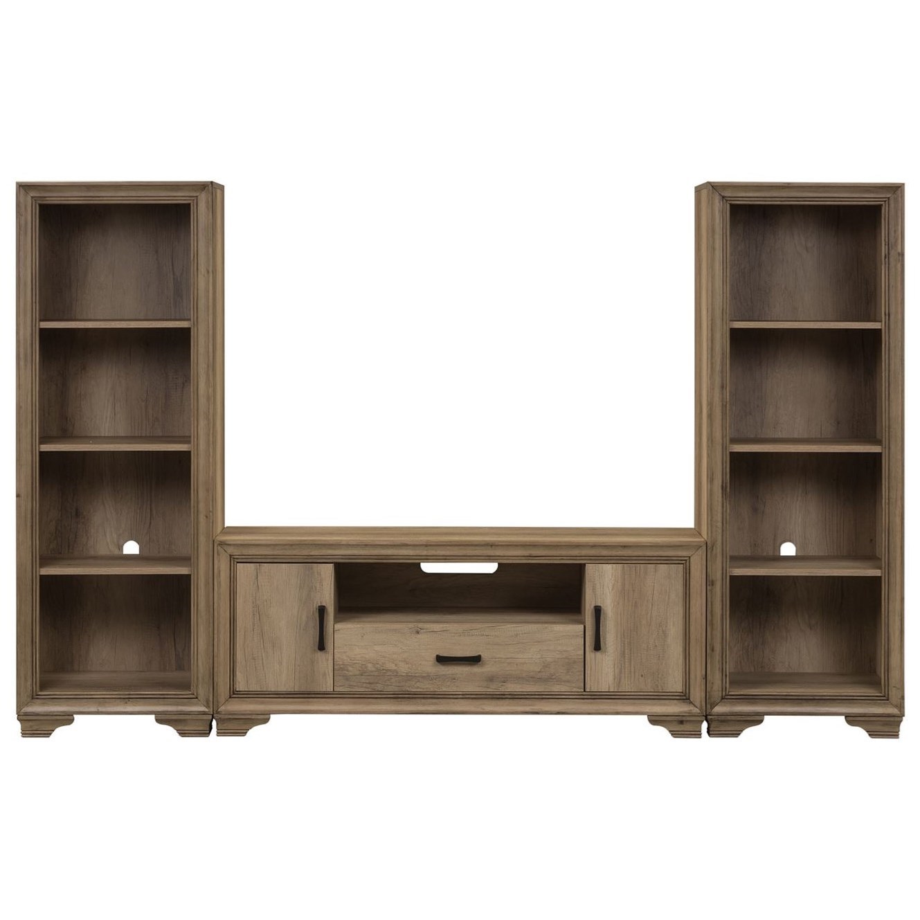 Liberty Furniture Sun Valley Transitional Entertainment Center with